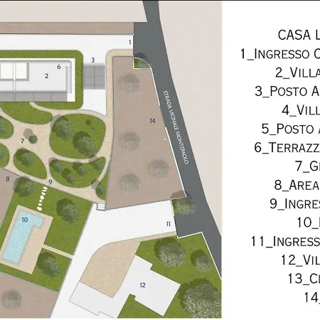 Casa de Férias Casa Leralora - Elegante Con Piscina, A Due Passi Dal Mare
